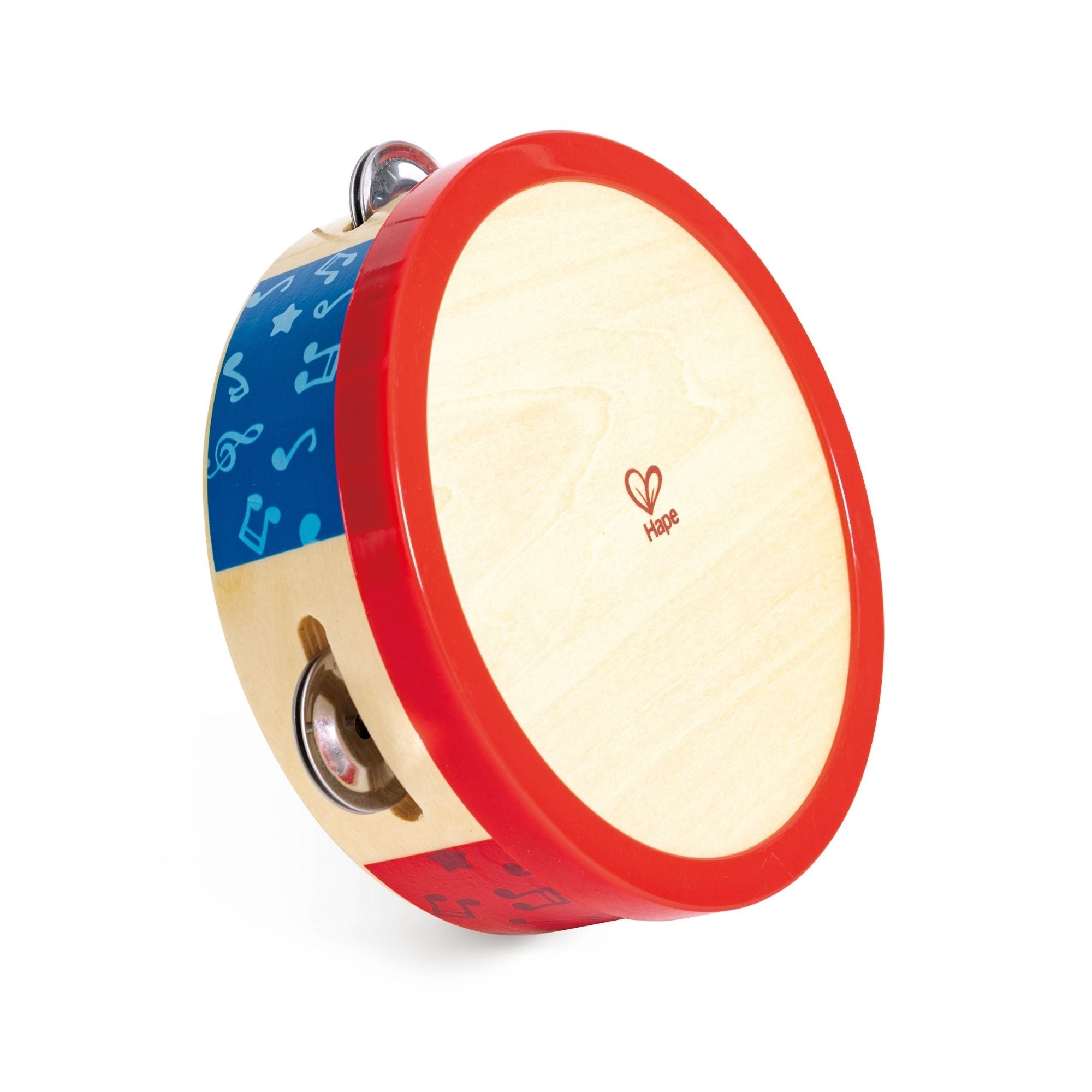 Hape Tambourine Wooden Toddler Toy | Simpledeals