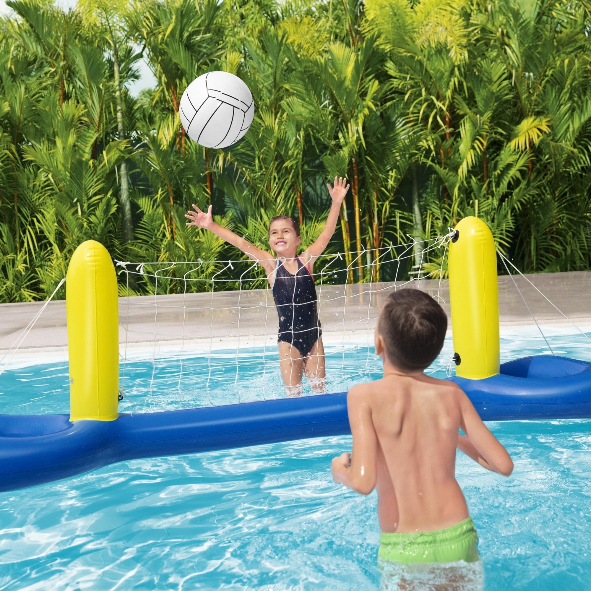 Inflatable Volleyball Set Pool Fun