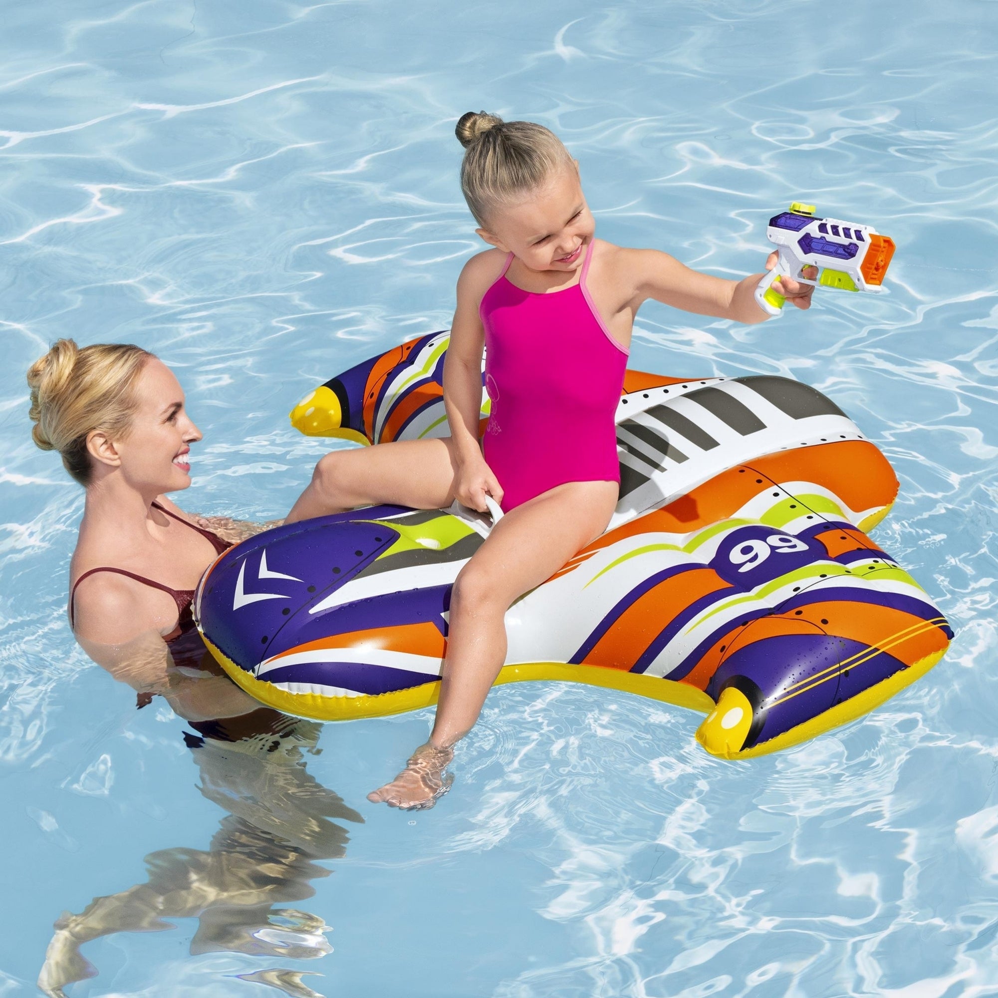 Inflatable Space Ride On Toy
