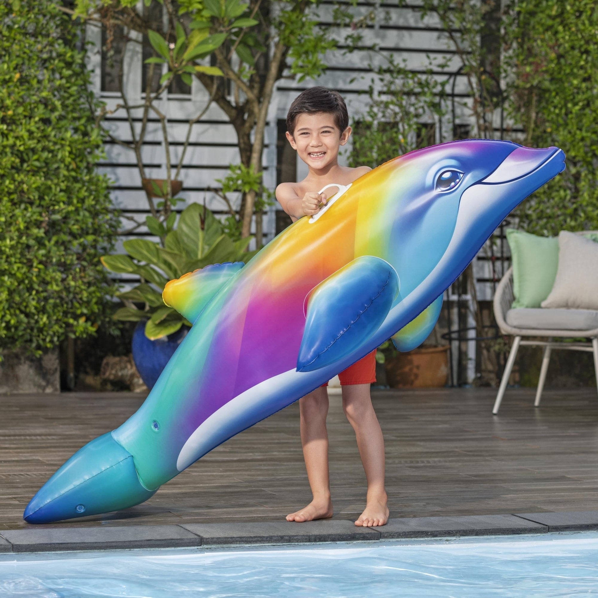 Inflatable Ride On Dolphin