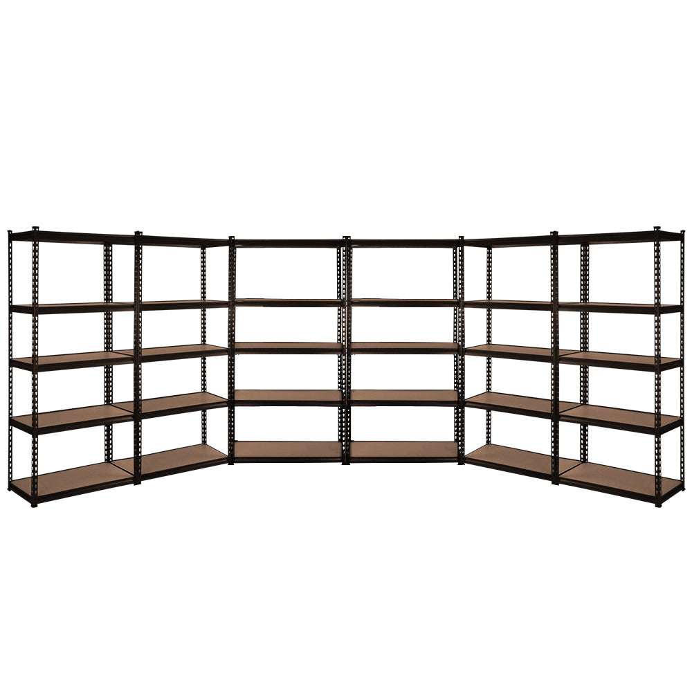 6X1.5M Garage Shelving Warehouse Rack Storage Shelves Pallet Racking