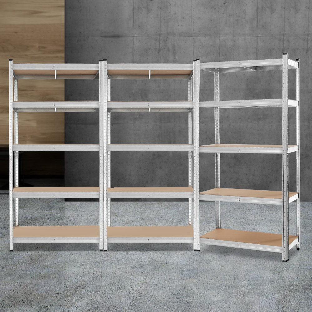 Giants 3X1.8M Warehouse Shelving Rack Racking Garage Metal Storage Shelves
