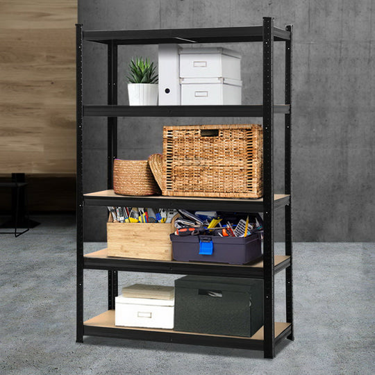 1.8M Warehouse Racking Rack Shelving Garage Storage Steel Metal Shelves | Steel finish