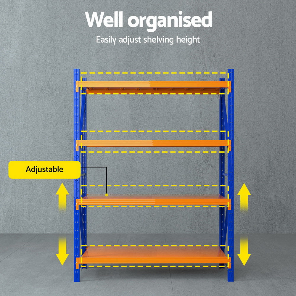 2Mx1.5M/2Mx1.8M Warehouse Shelving Garage Rack