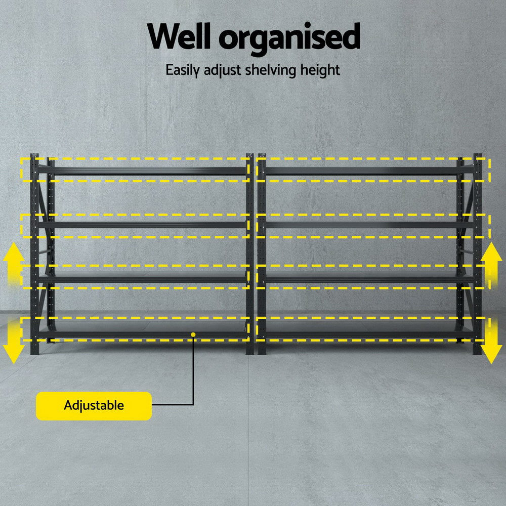 4Mx1.8M Garage Shelving Warehouse Rack