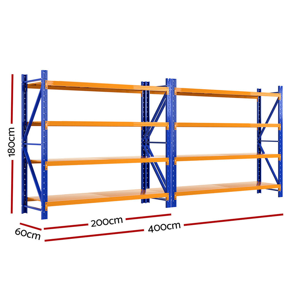 4Mx1.8M Garage Shelving Warehouse Rack