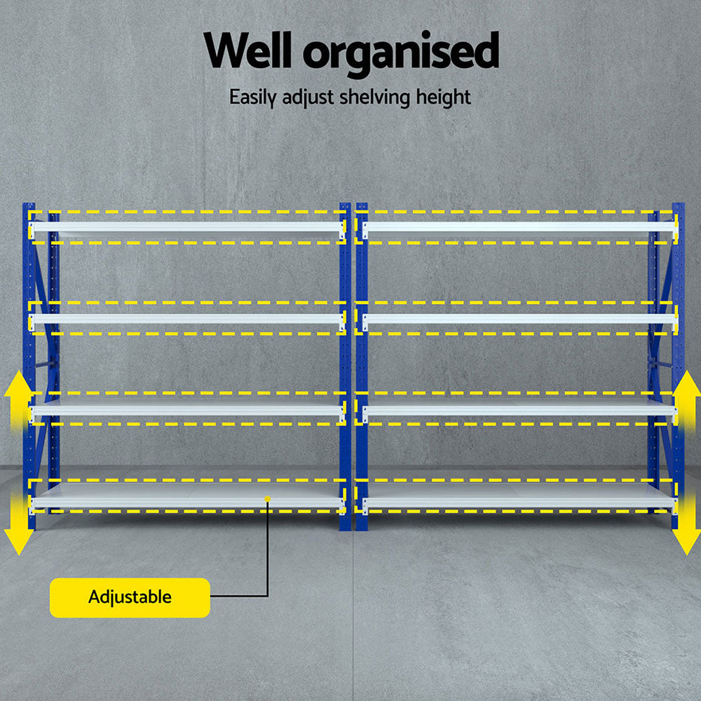 4Mx2M Garage Shelving Warehouse Rack