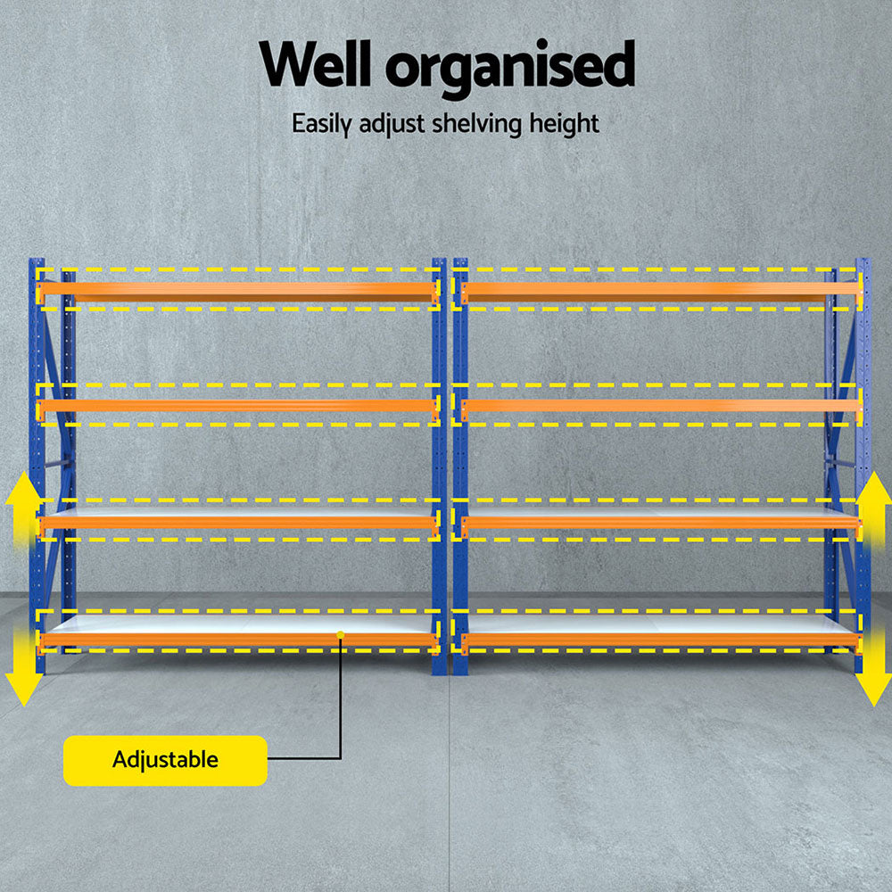 4Mx2M Garage Shelving Warehouse Rack