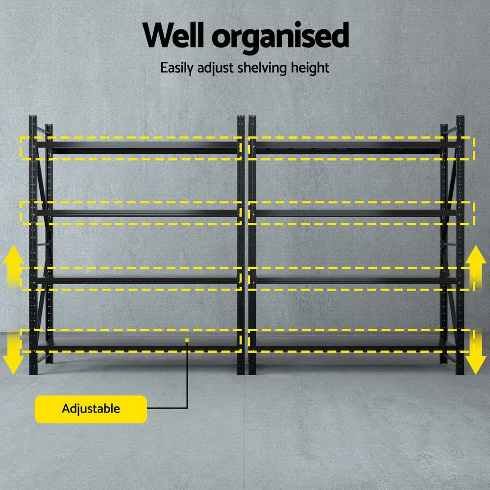 4Mx2.4M Garage Shelving Warehouse Rack