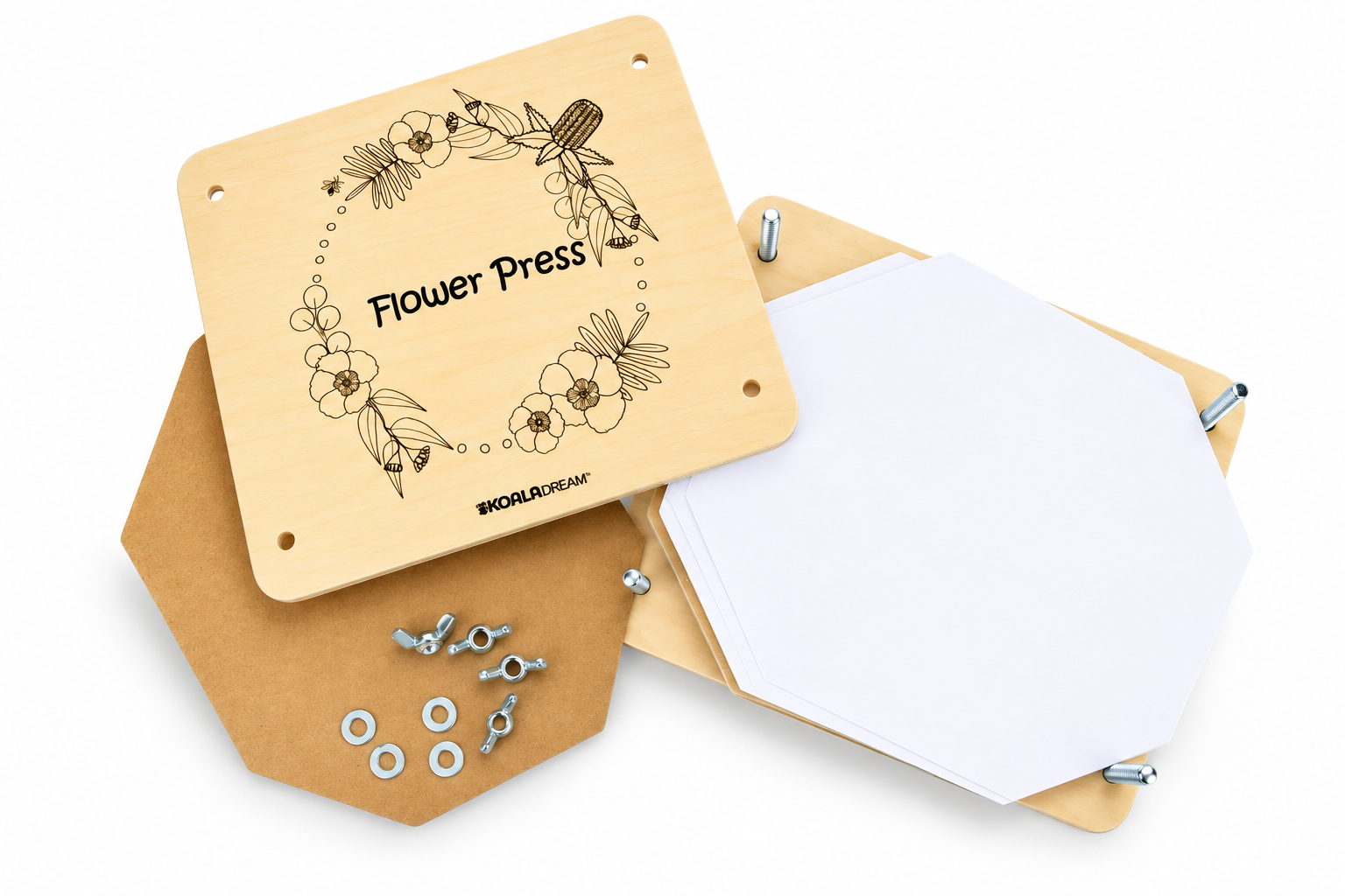 Flower Press Craft Kit 18x21x5cm