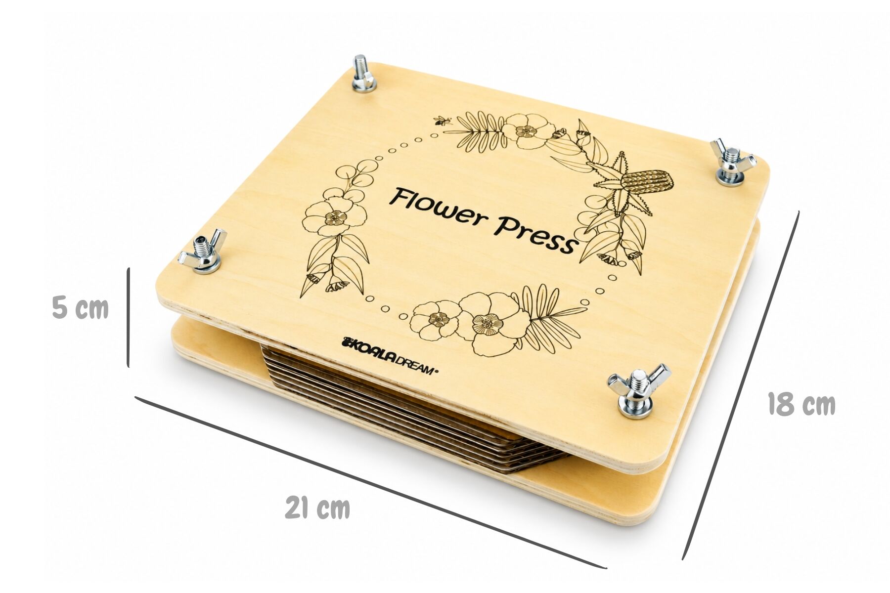 Flower Press Craft Kit 18x21x5cm