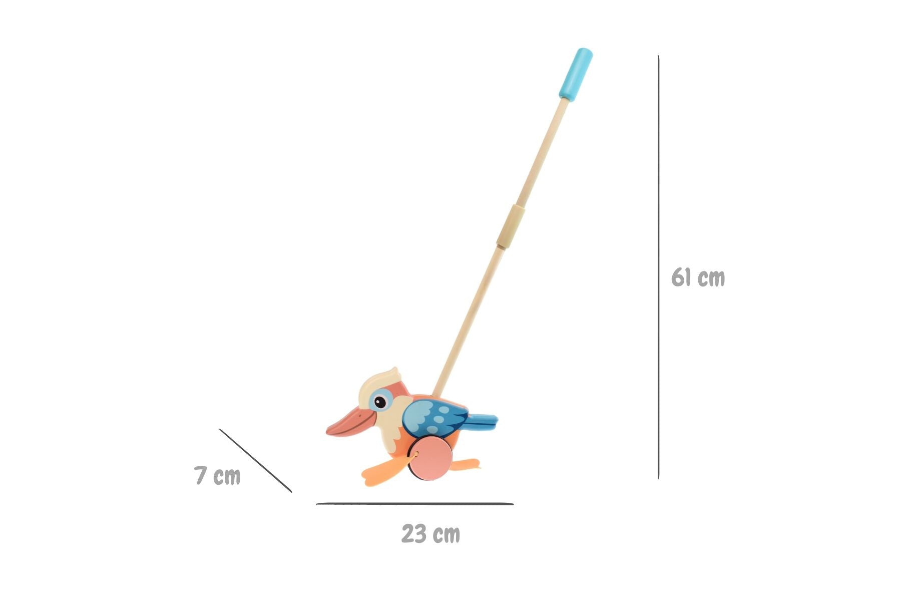 Timber Push Along Toy