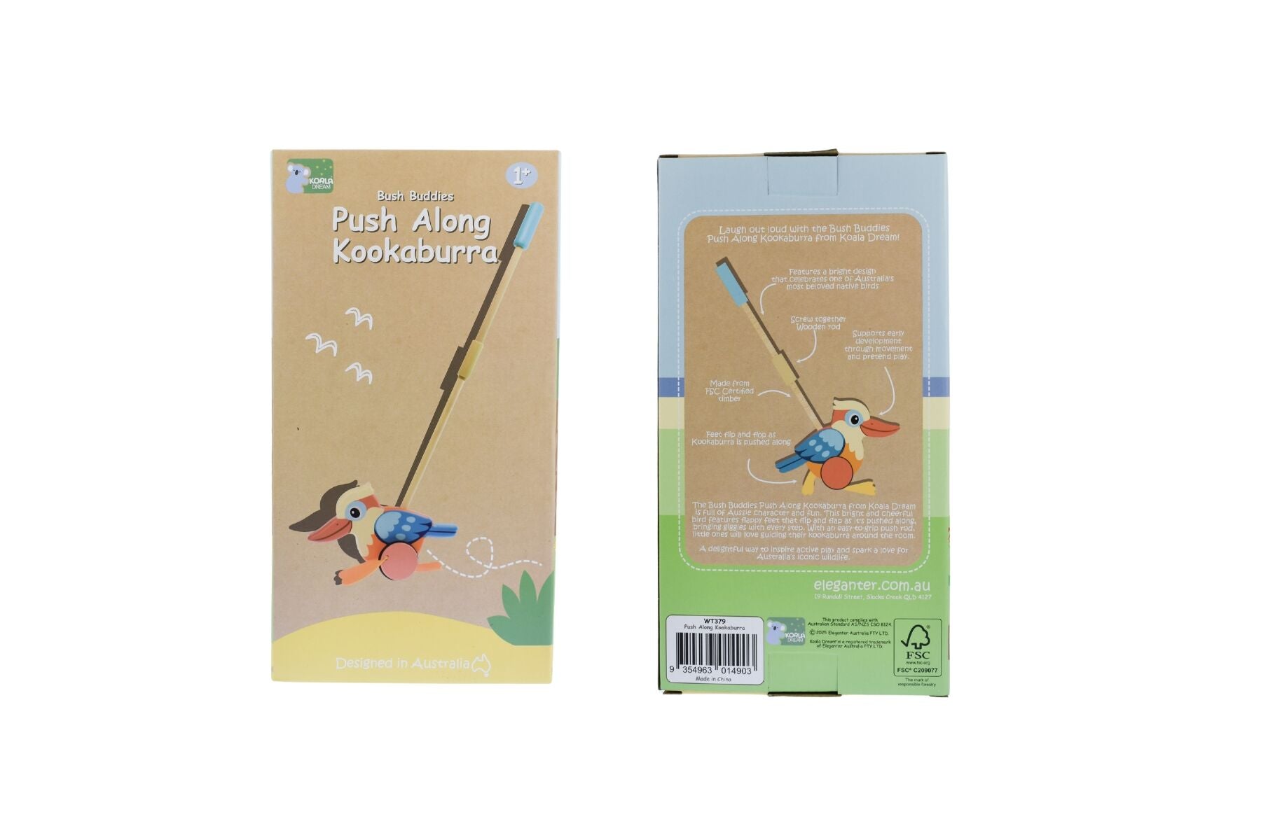 Timber Push Along Toy