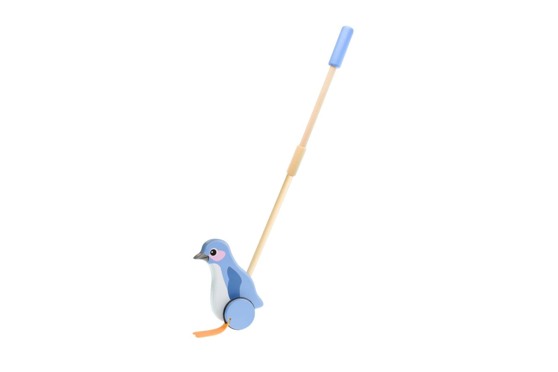 Timber Penguin Push Toy