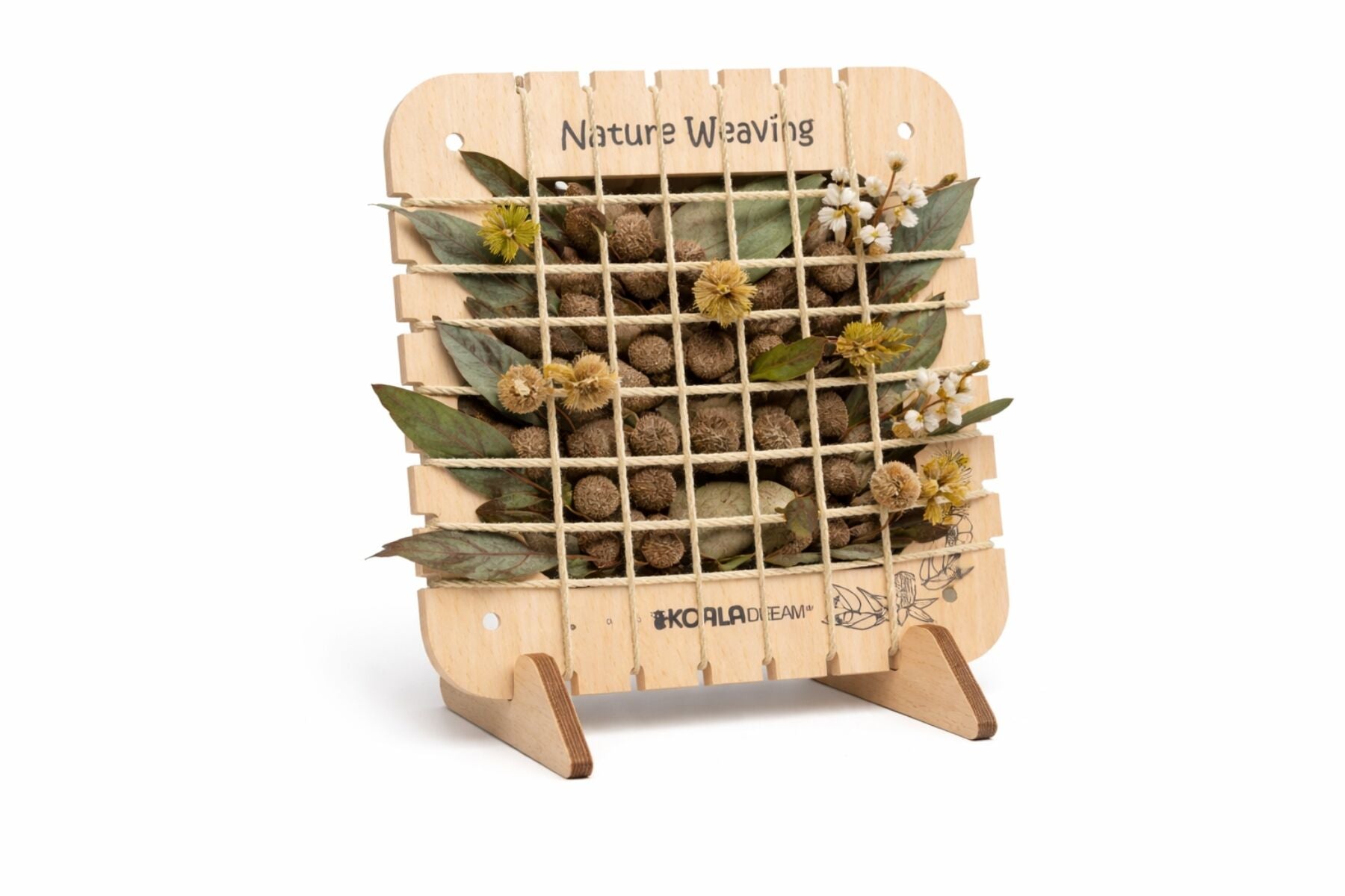Nature Weaving Kit Creative Play 21x17.8x5cm