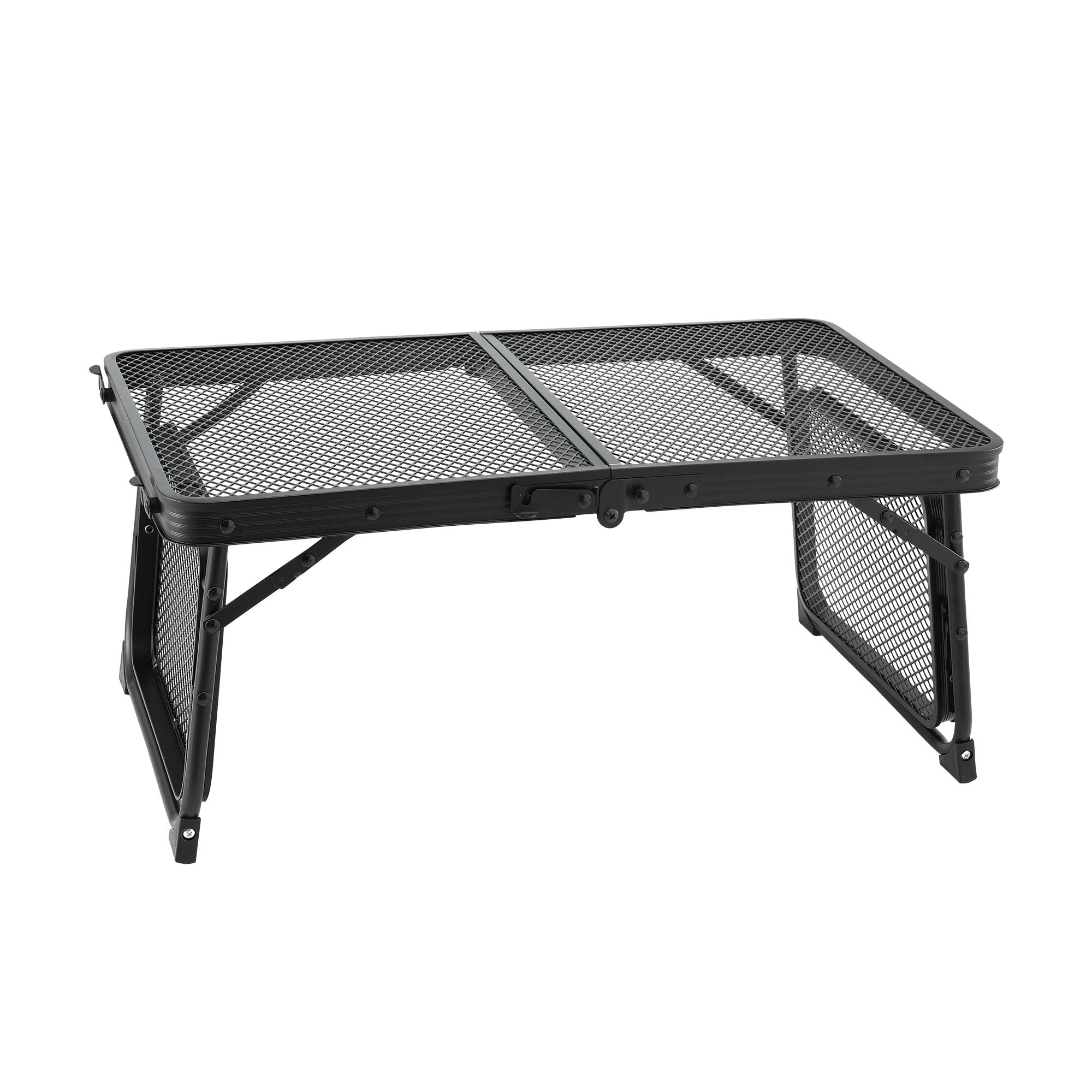 Portable Camping Table Foldable with Mesh Top