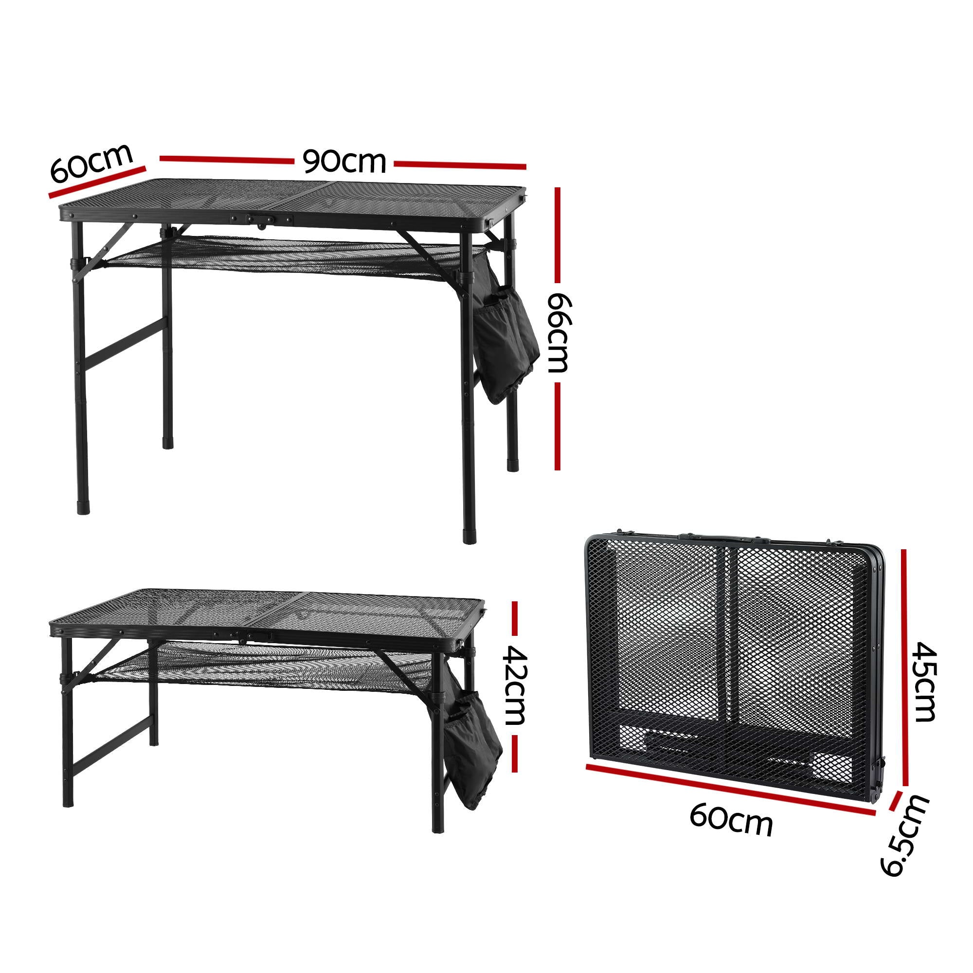 Portable Folding Camp BBQ Table Outdoor 30kg | Simpledeals