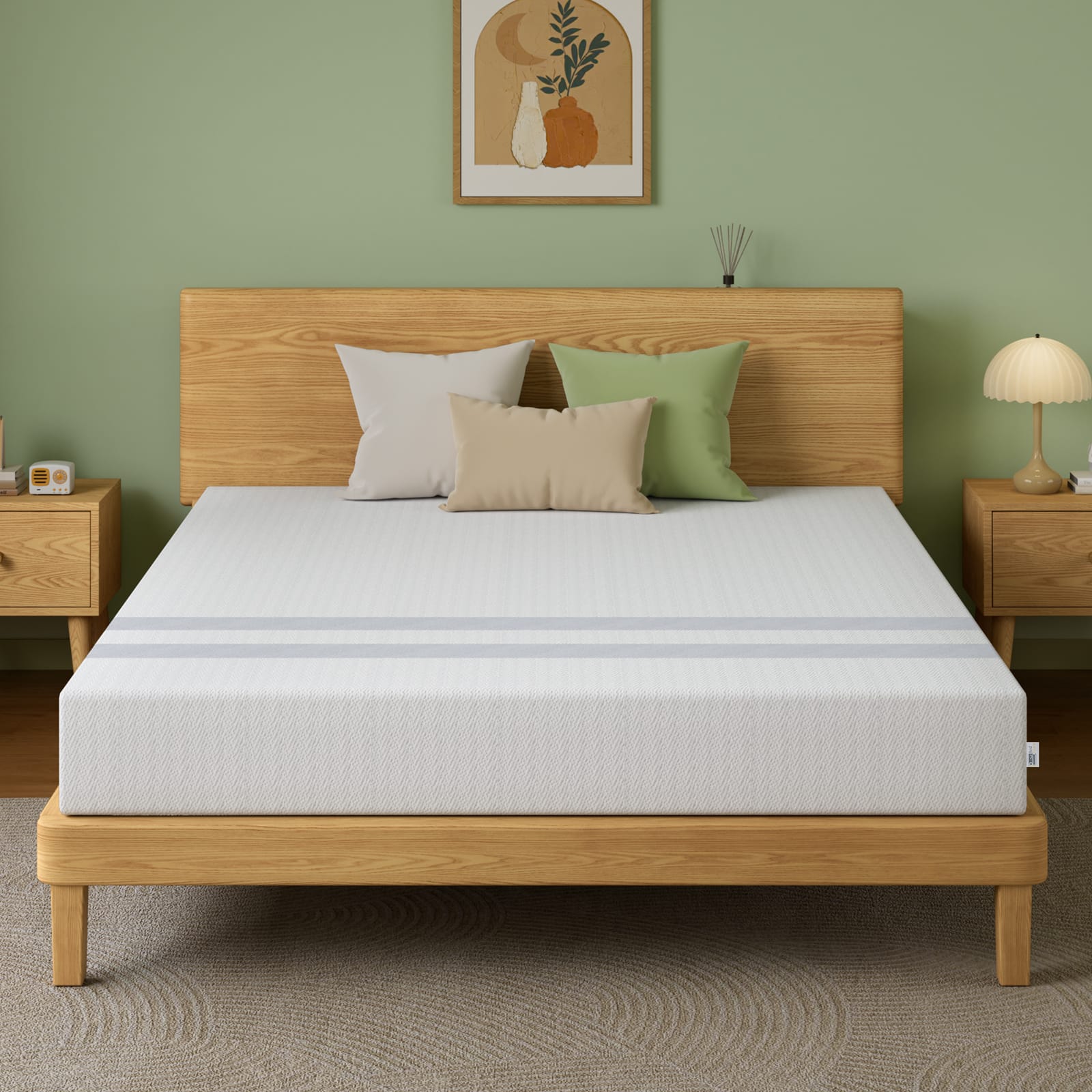 Queen Mattress Medium Soft Foam