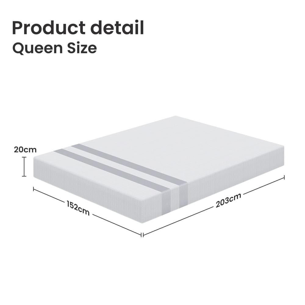 Queen Mattress Medium Soft Foam