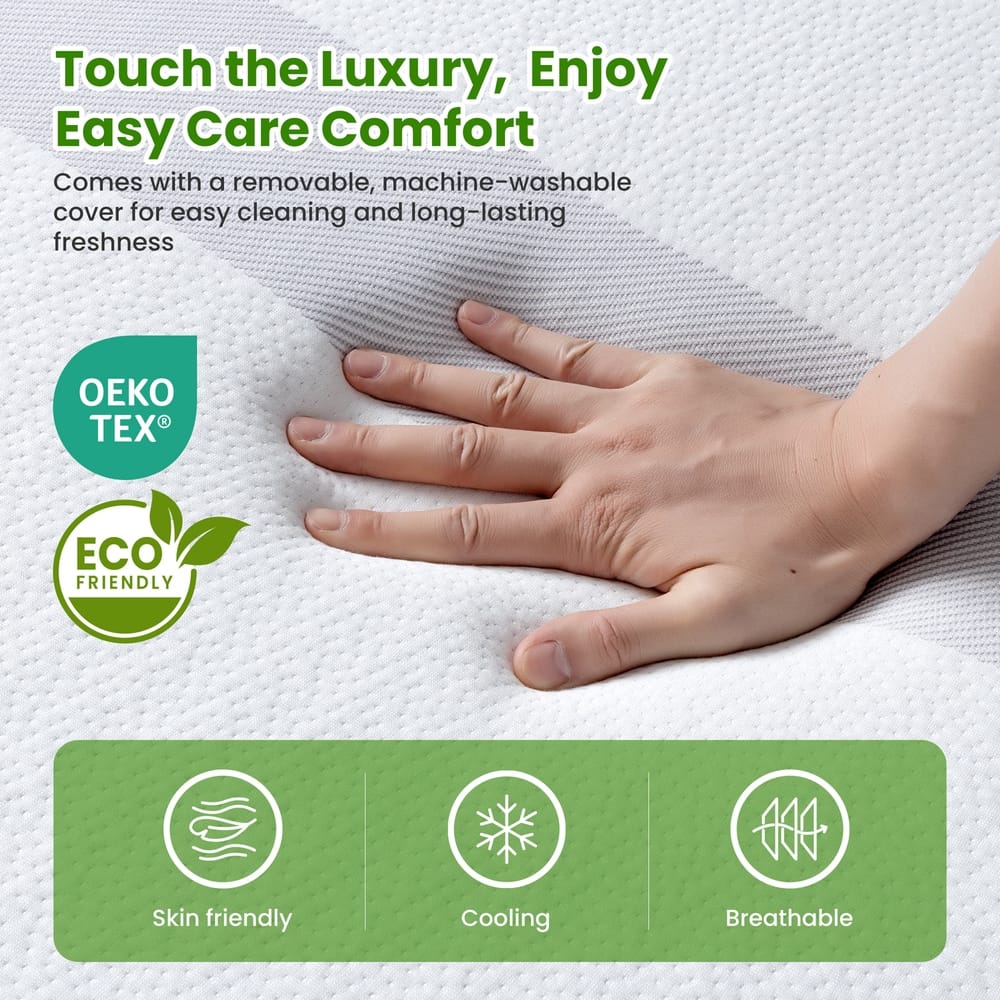 Queen Mattress Medium Soft Foam