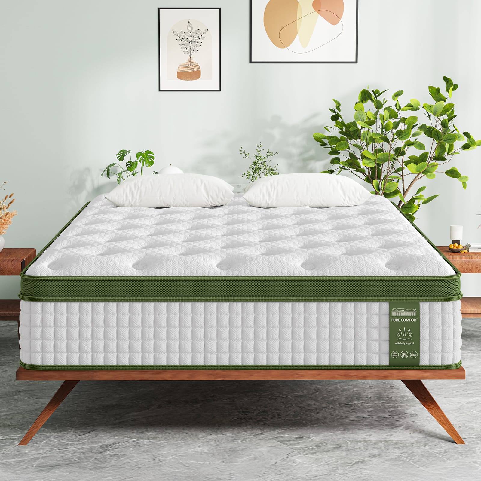 Double Latex Hybrid Mattress Medium Firm king
