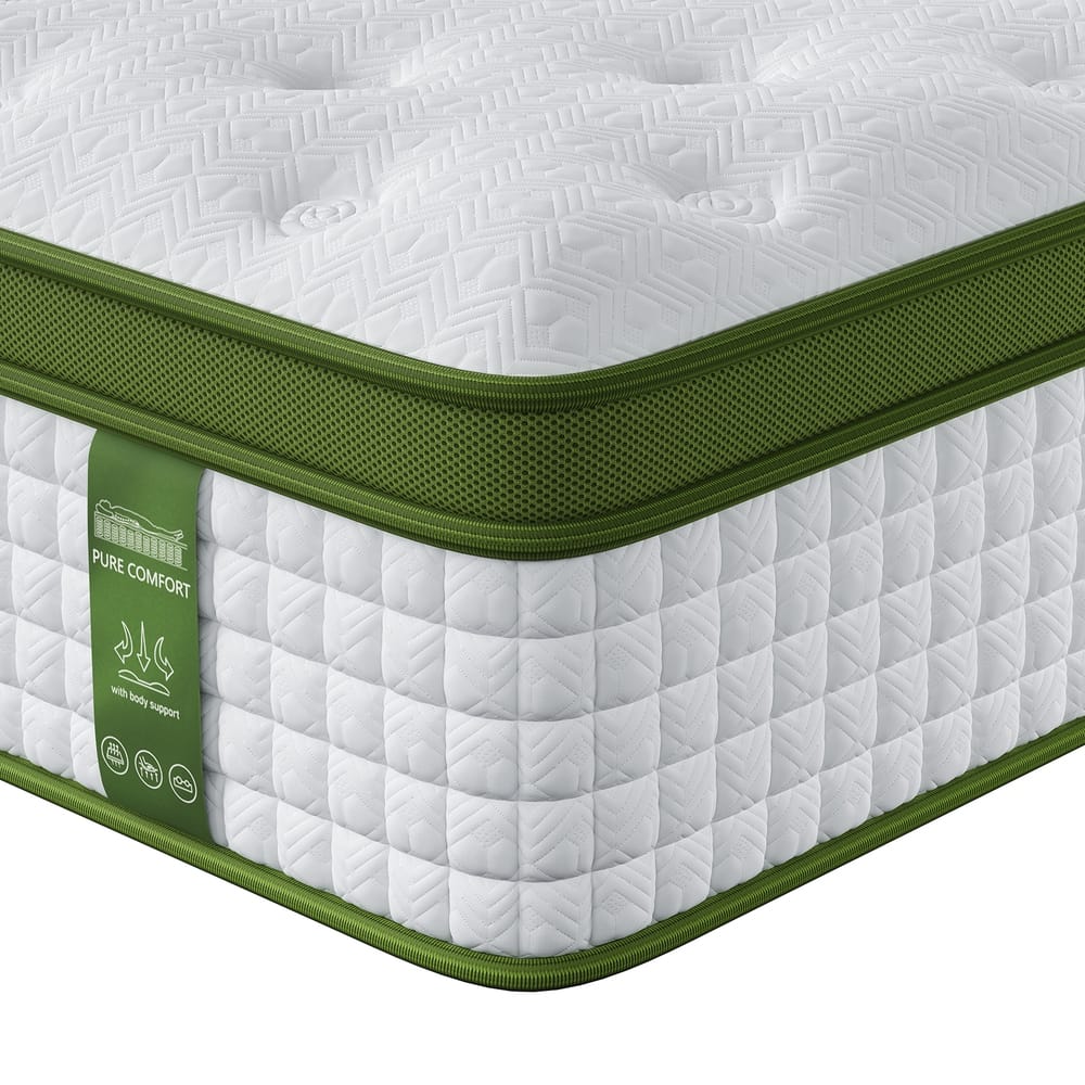 Queen Latex Hybrid Mattress Medium Firm