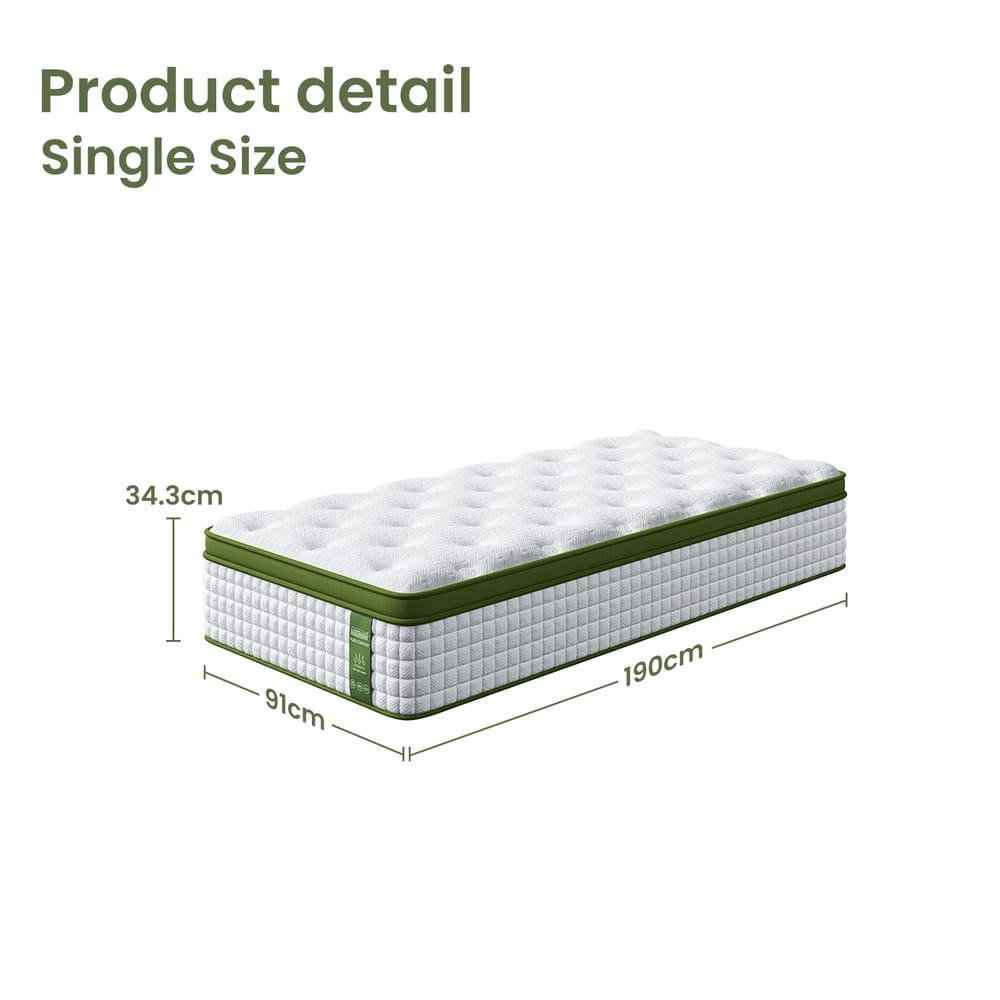 Latex Hybrid Mattress Medium Firm king