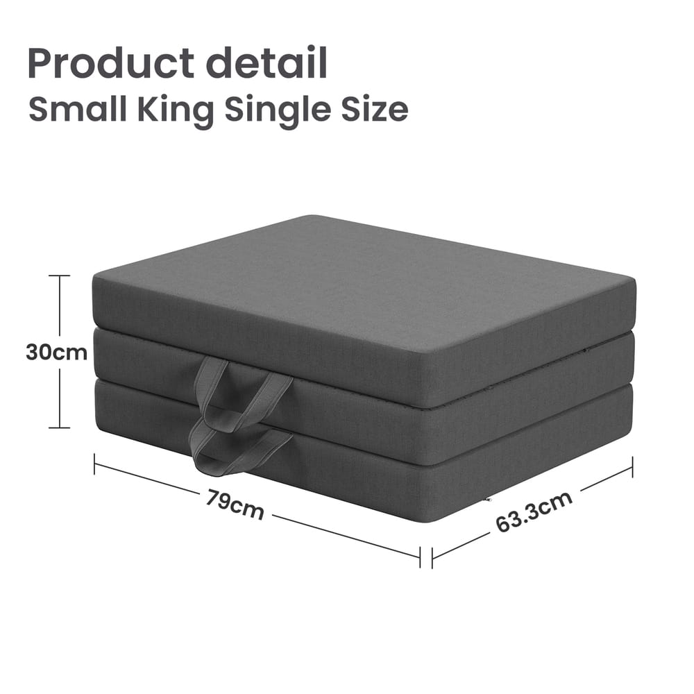 Folding Foam Mattress Compact 190x80cm