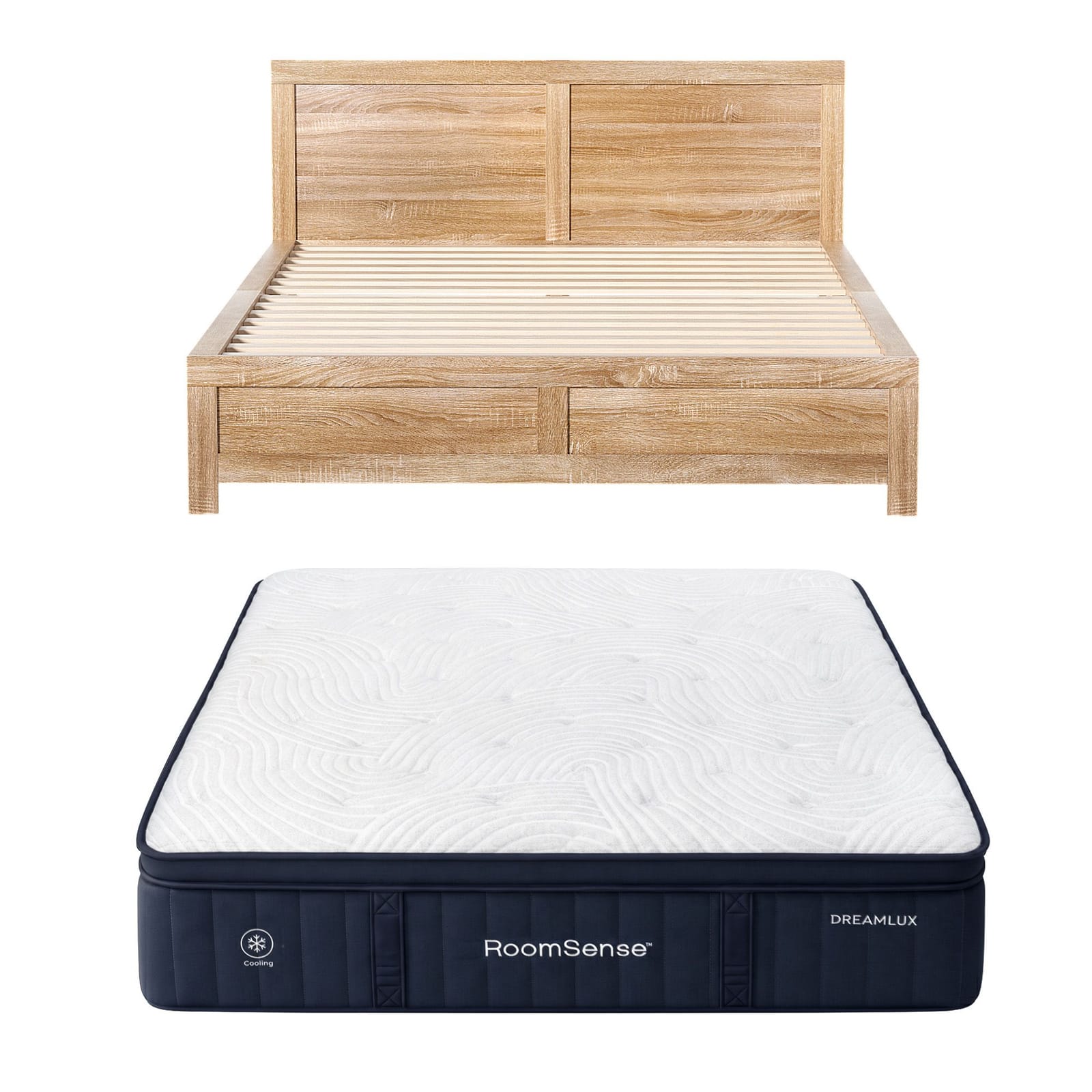 Queen Medium Cooling Mattress Bundle