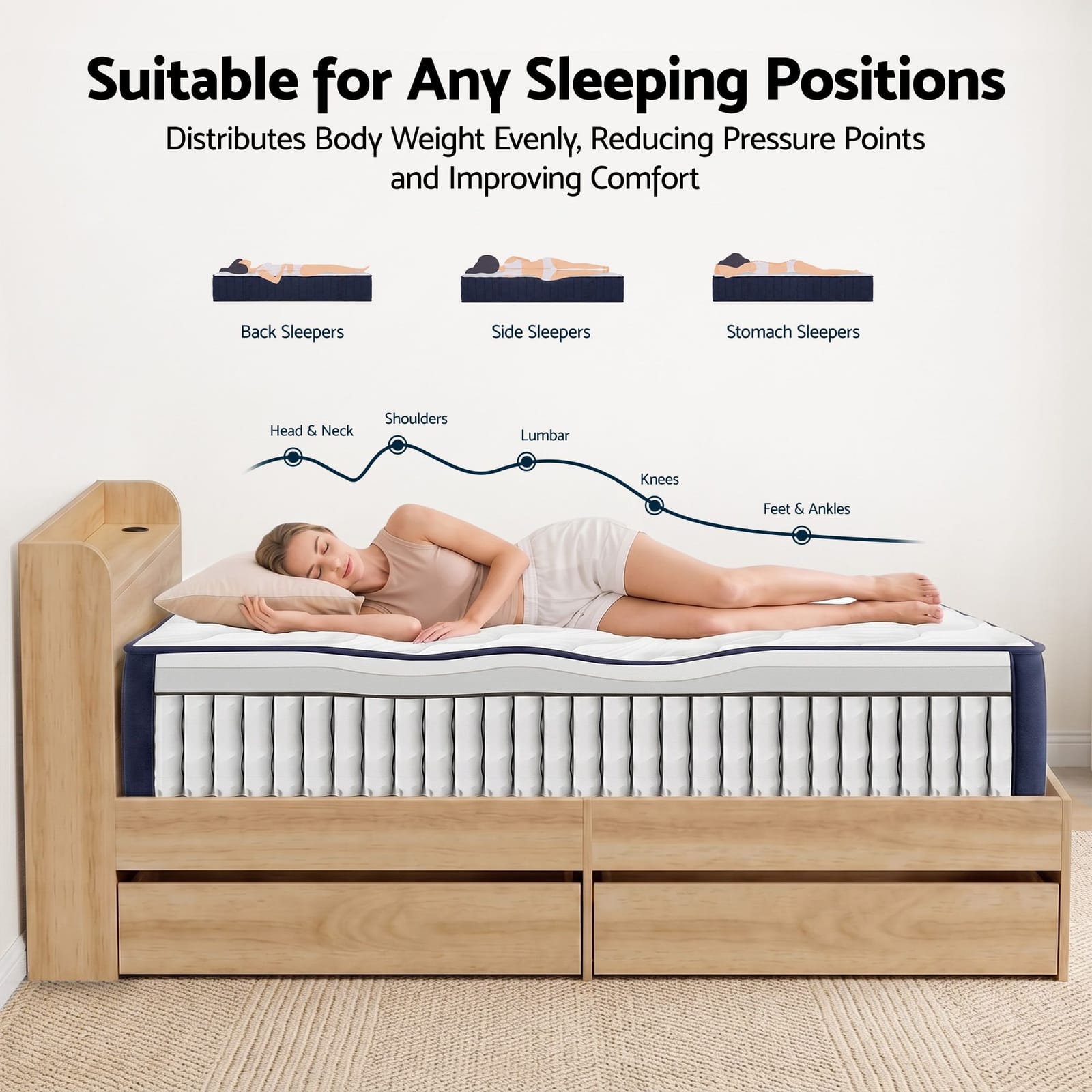 Queen Firm Mattress Bundle