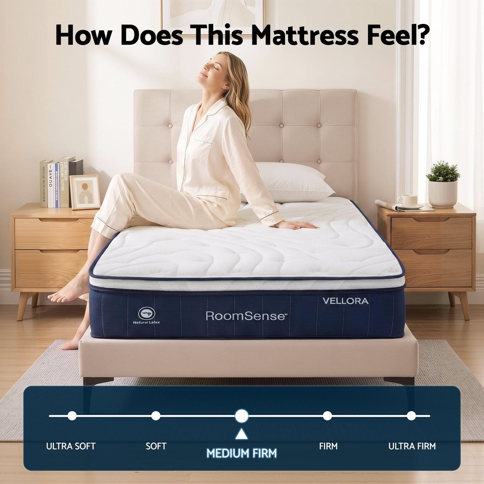 King Mattress Medium Firm Hybrid