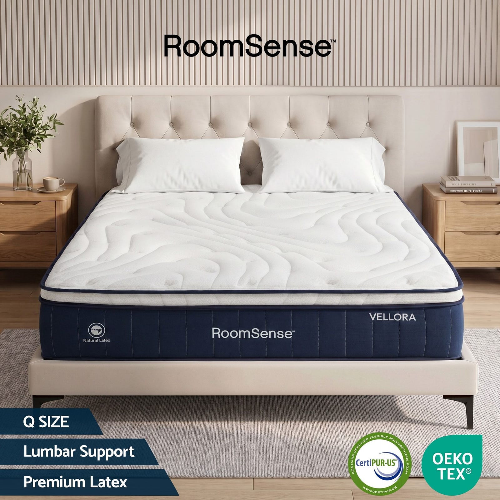Queen Mattress Medium Firm Hybrid king single