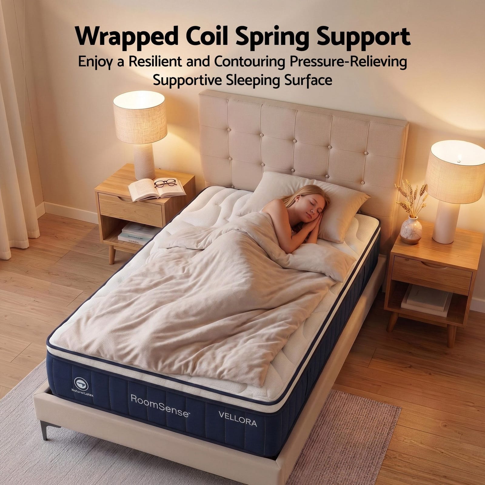 Queen Mattress Medium Firm Hybrid king single