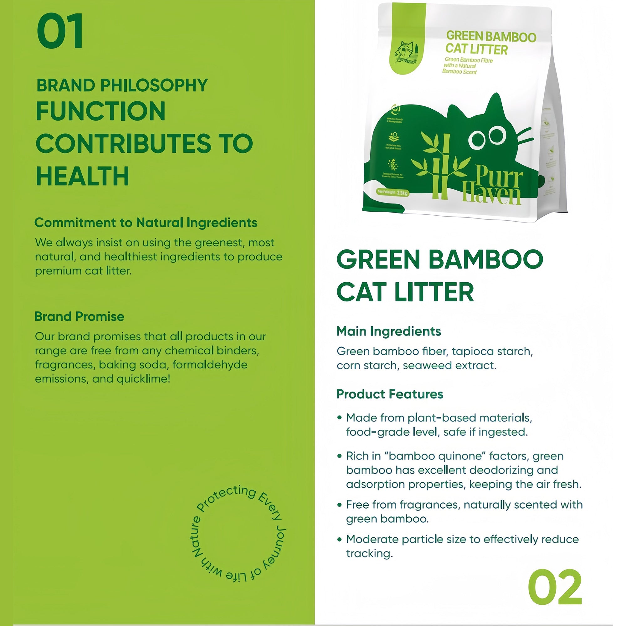Bamboo Cat Litter 30kg 12 Pack Dust Free | Simpledeals
