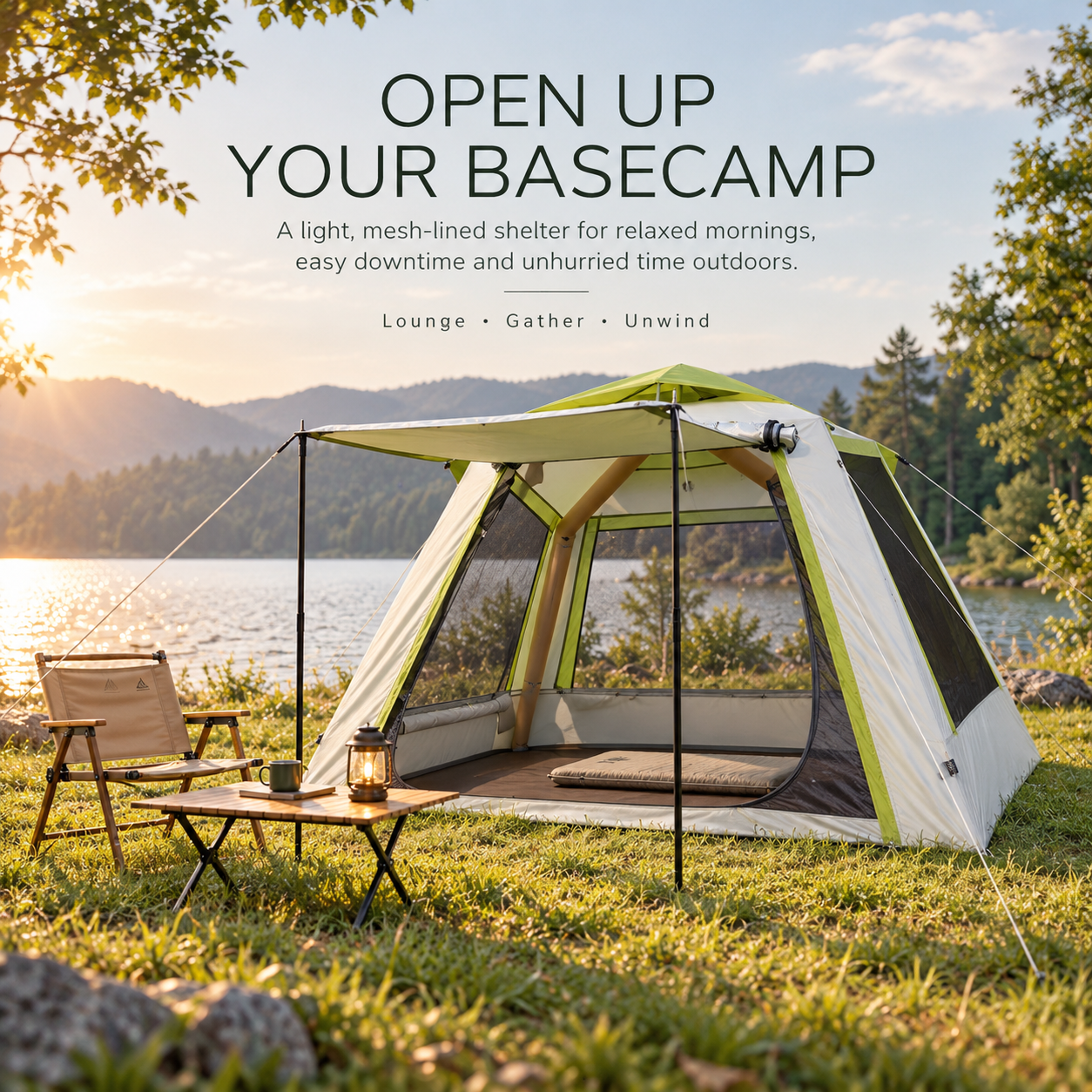 Inflatable Mesh Gazebo Tent King