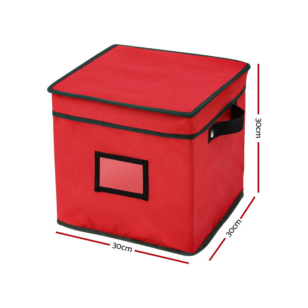 Christmas Baubles Storage Box with 64 Dividers | Christmas Decorations - photo 6