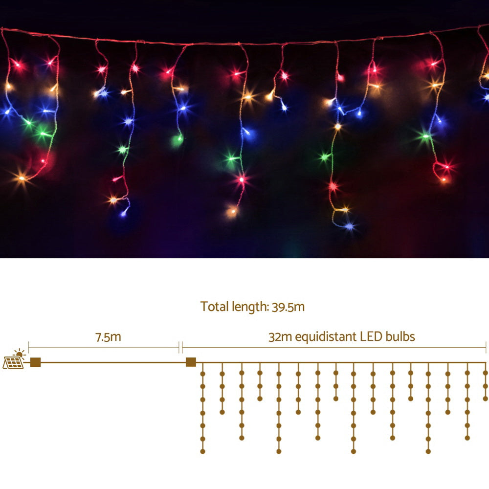 32M Christmas Lights Icicle String Light 960 LED | Outdoor Decorations & Lights - photo 6