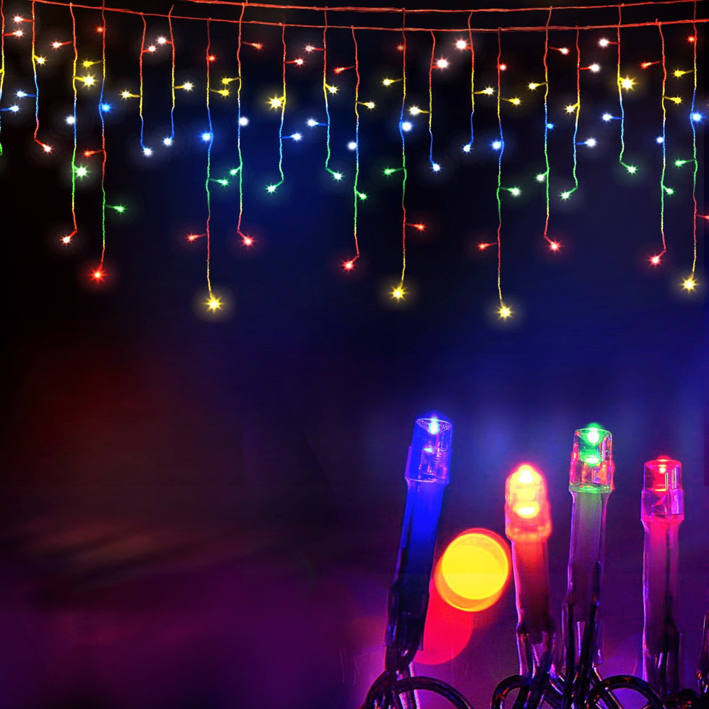 32M Christmas Lights Icicle String Light 960 LED, Outdoor Decorations & Lights
