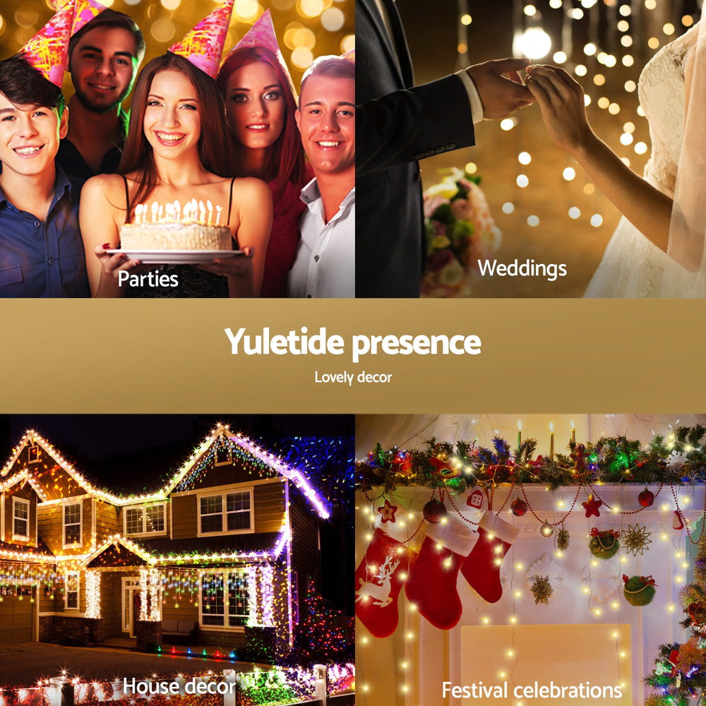32M Christmas Lights Icicle String Light 960 LED - Outdoor Decorations & Lights - photo 9