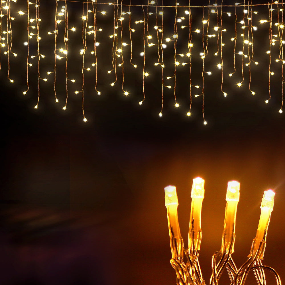 32M Christmas Lights Icicle String Light 960 LED | Outdoor Decorations & Lights - photo 11
