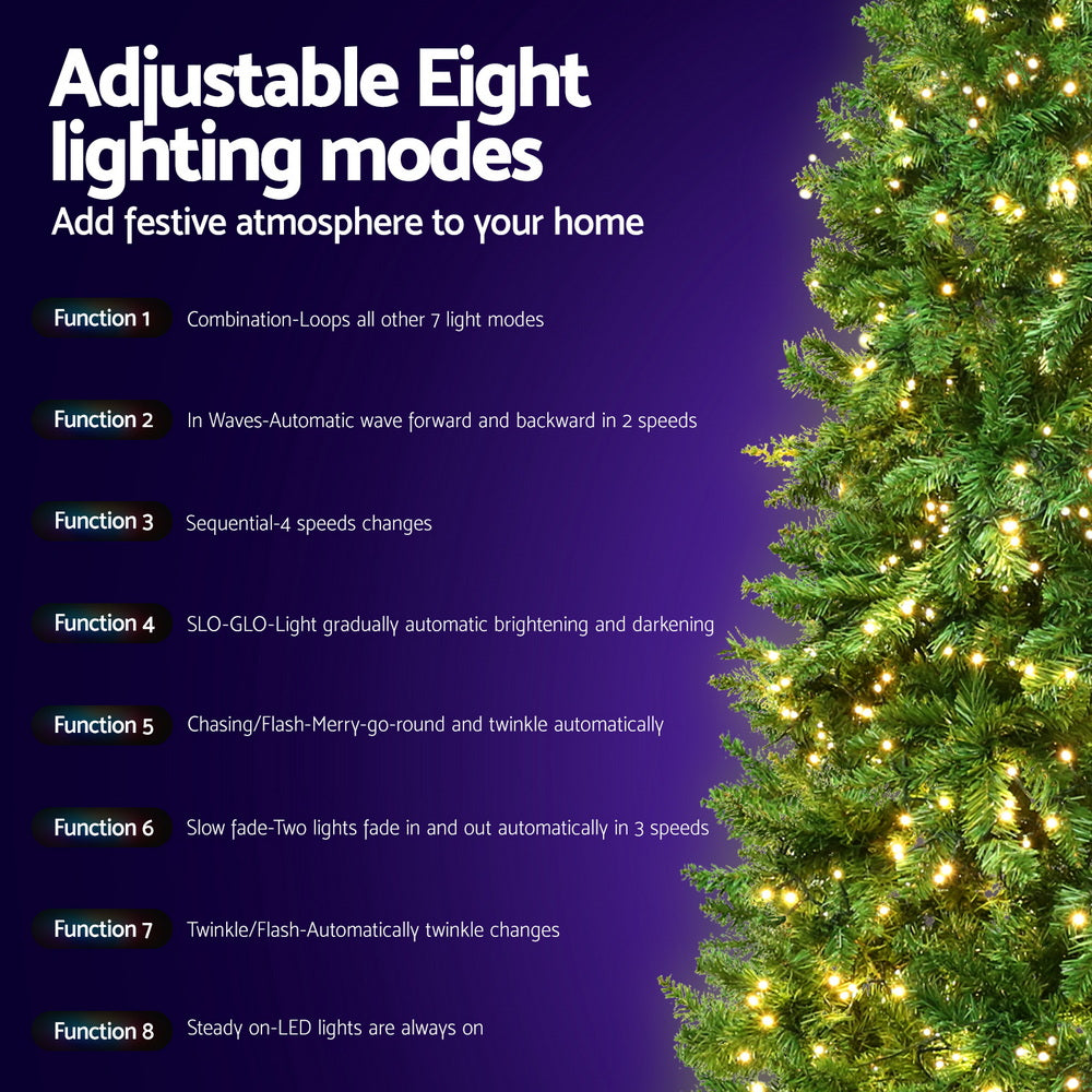 2.1m LED Christmas Tree - 1134 Lights Decoration