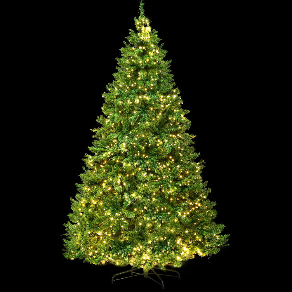 2.1m Multi-Color LED Christmas Tree - 8 Light Modes