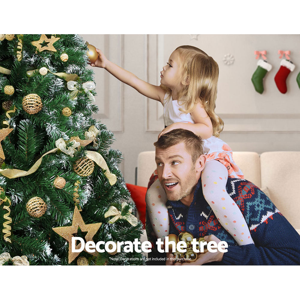 Jingle Jollys 7FT Christmas Snow Tree