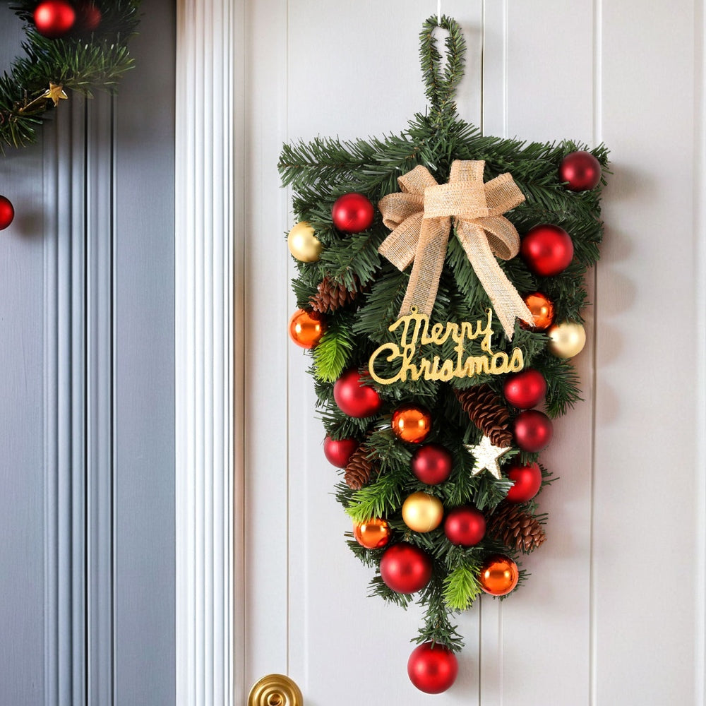 Hanging Christmas Garland 50CM Ornaments Party Decorations | Christmas Wreaths & Garlands