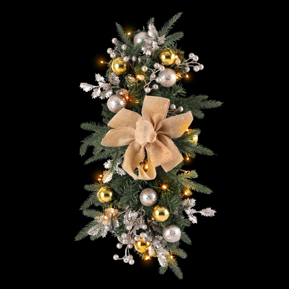 Hanging Christmas Garland 45cm Staircase Door Party Decor | 45Cm