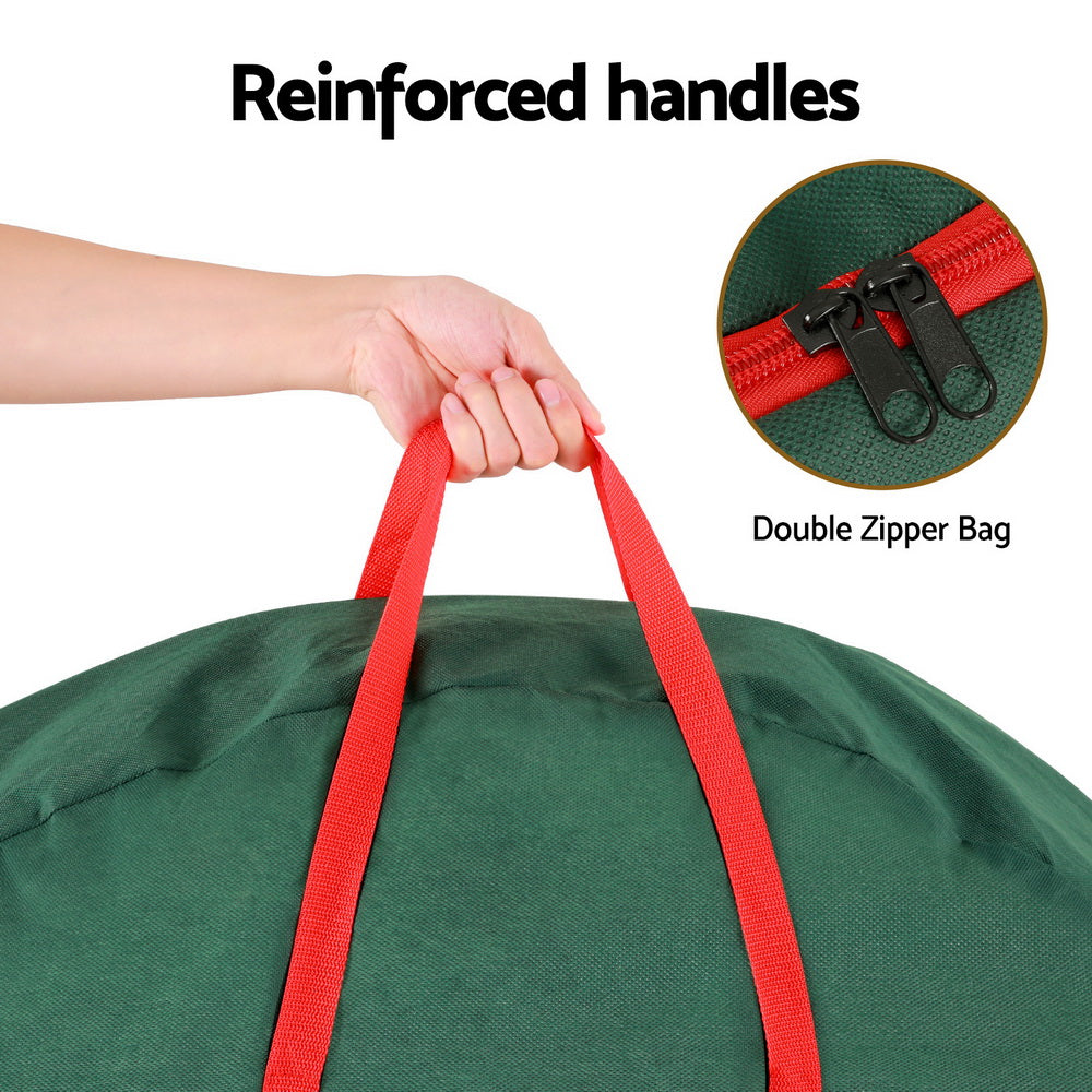 Christmas Garland Wreath Storage Bag Baubles Ornaments Container | Clothing & Wardrobe Storage
