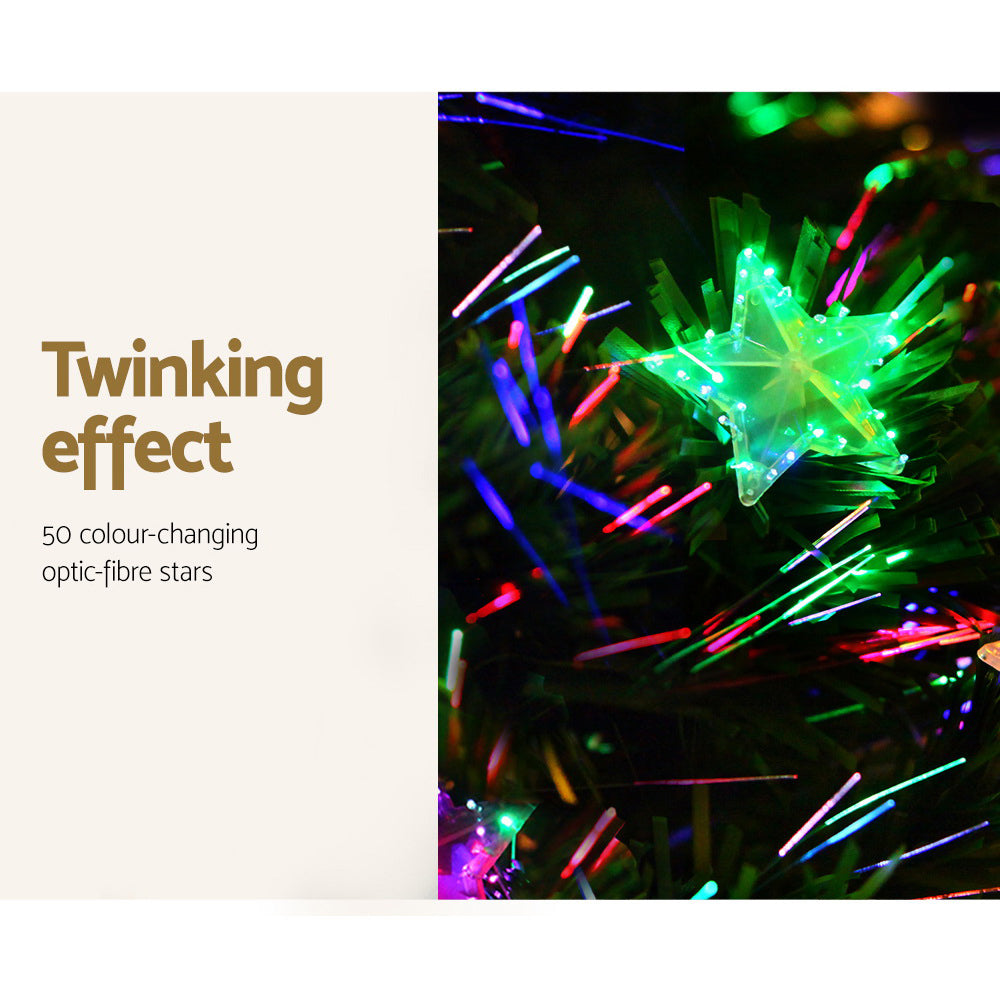 Jingle Jollys 2.1M 7FT LED Christmas Tree Multi Colour