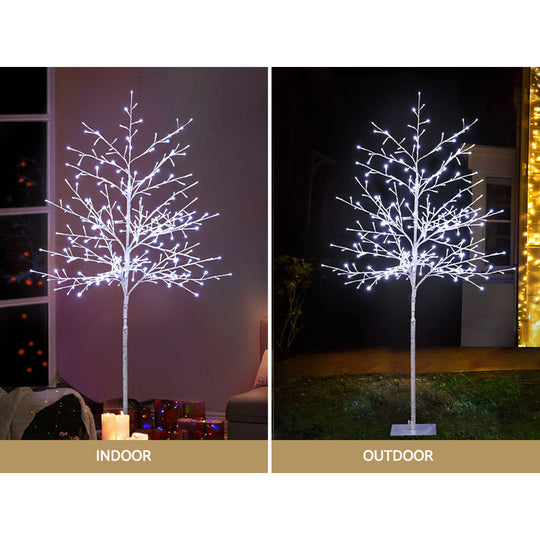 1.5M Solar Christmas Tree with 304 LED Lights | Outdoor Decorations & Lights