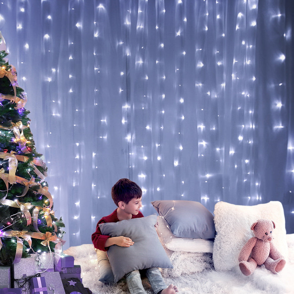 Christmas Lights 6Mx3M 600 LED Curtain Light Decorations Cool | Outdoor Decorations & Lights