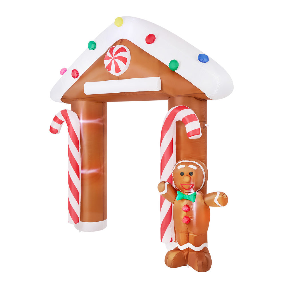 Christmas Inflatable Archway LED Lights 240x92.5x280cm